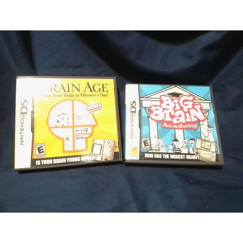 Nintendo DS Games: Big Brain Academy & Rain Age